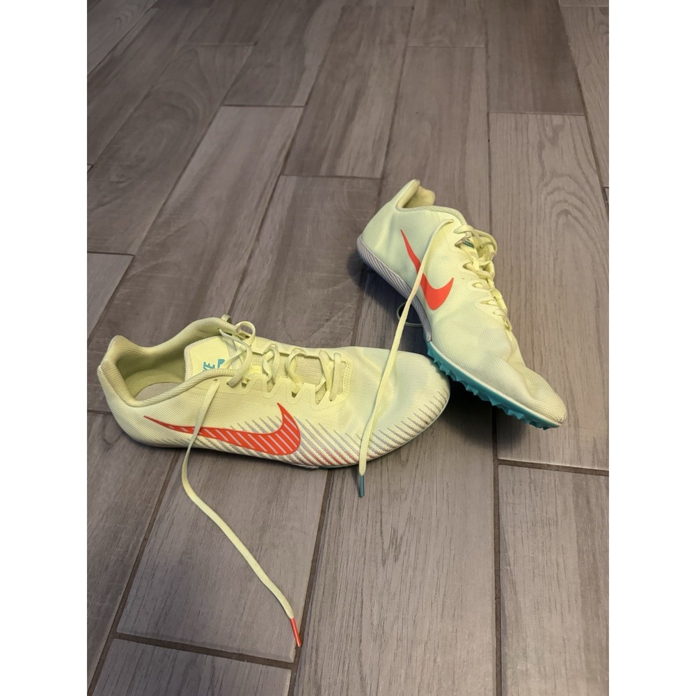 Nike Track Spikes Size 15‎ Men Volt Zoom Rival Shoes Running Sprint AH1020-700
